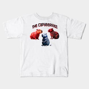 Presenting The CapyBerries, Capybara-Fruit Mashups Kids T-Shirt